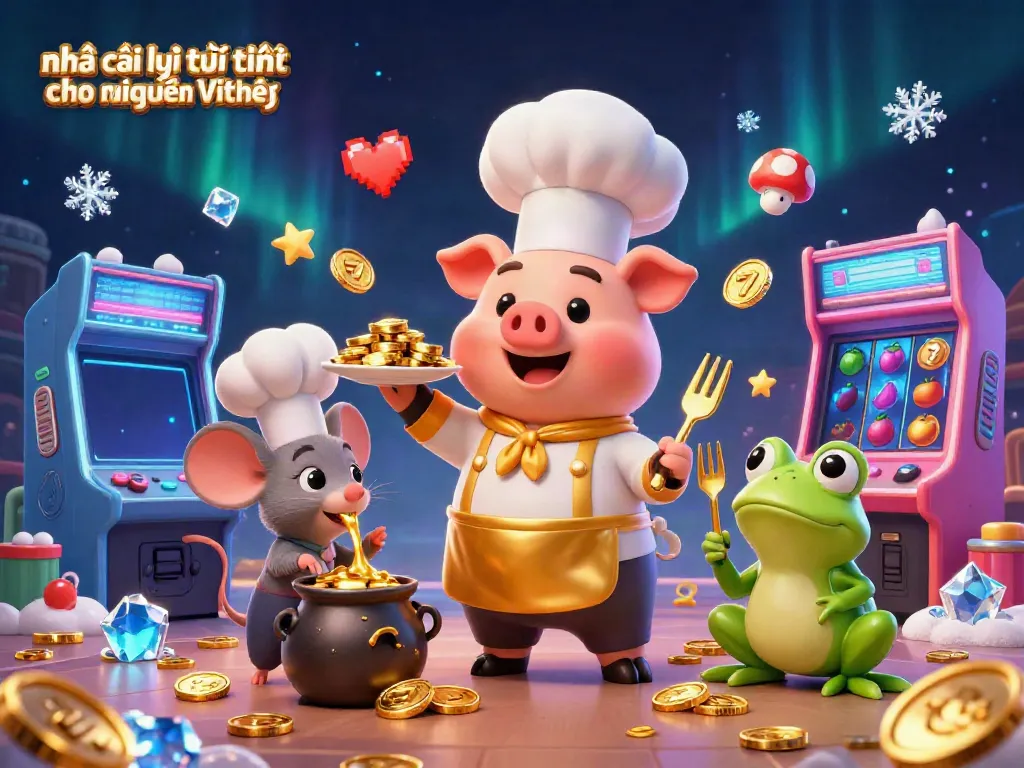 Experience the thrill of nhà cái trực tuyến uy tín cho người Việt with dynamic casino elements and lively characters.
